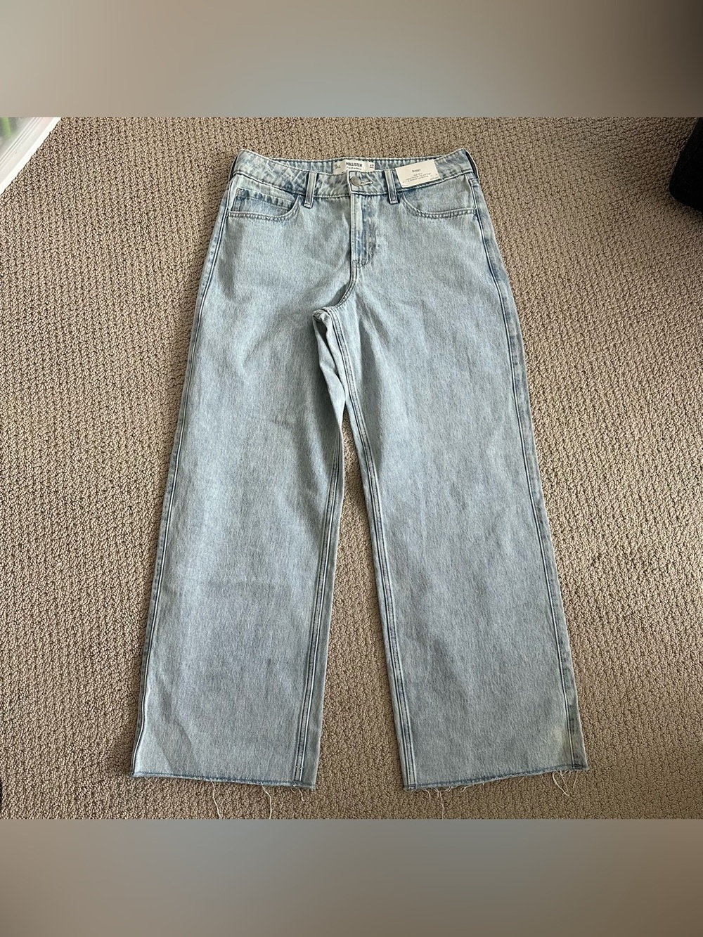 Hollister Light Wash baggy Jeans